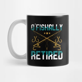 Funny Fishing Fisherman Retirement Gifts Fishing Dad Grandpa Mug